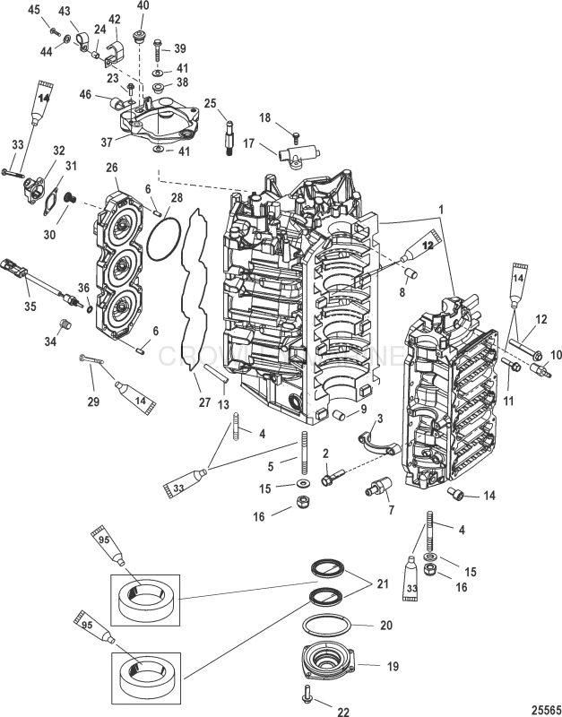 Cylinder Block And End Cap image