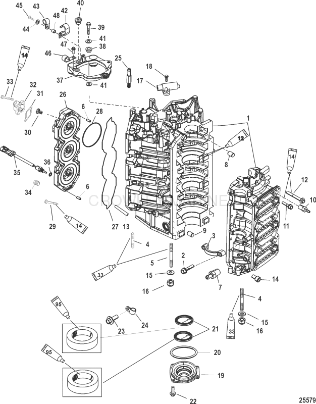 Cylinder Block And End Cap image