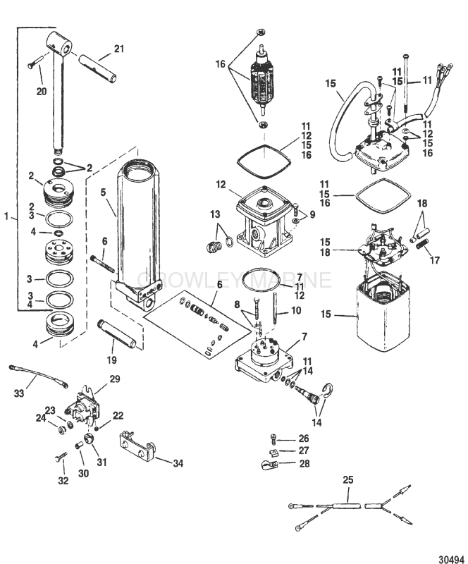Trim & Pump Assembly(824051) image