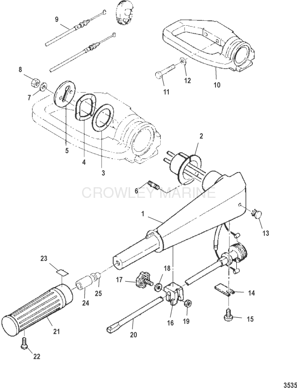 Tiller Handle image