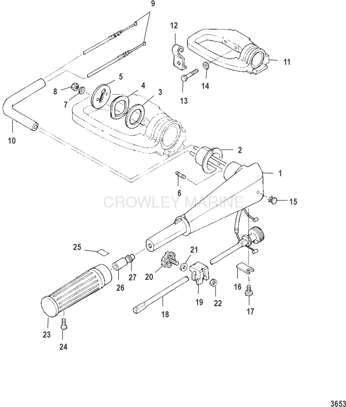 Tiller Handle image