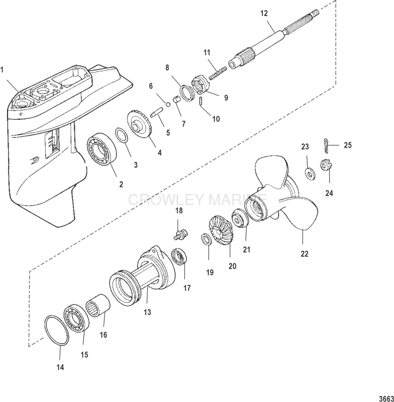 Gear Housing Propeller Shaft image