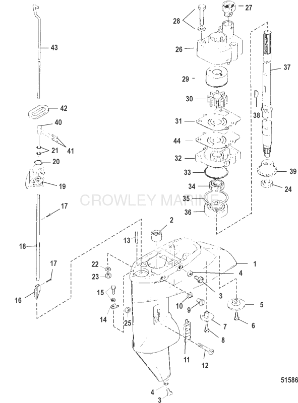 Gear Housing Driveshaft image