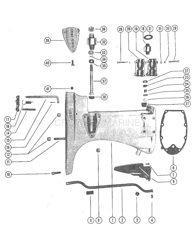 Drive Shaft Housing Assembly image