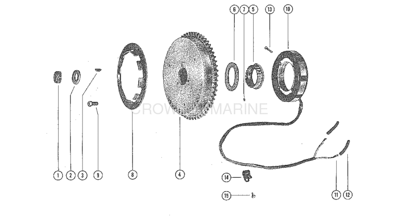 Flywheel Assembly And Stator image