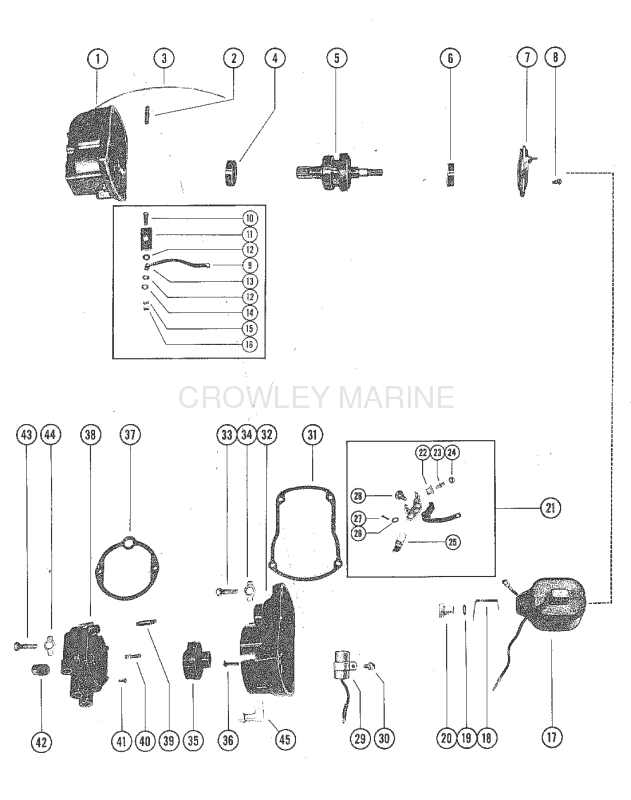 Magneto Assembly (Internal Parts) image