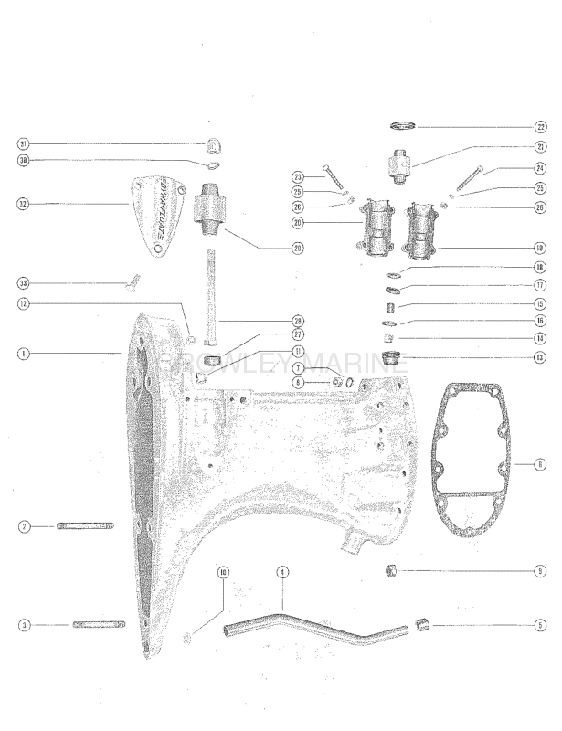 Drive Shaft Housing Assembly image