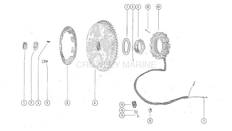 Flywheel Assembly And Stator image