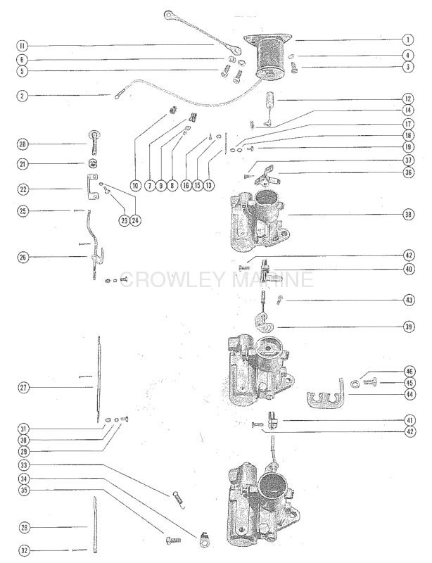 Carburetor Linkage And Choke Solenoid image