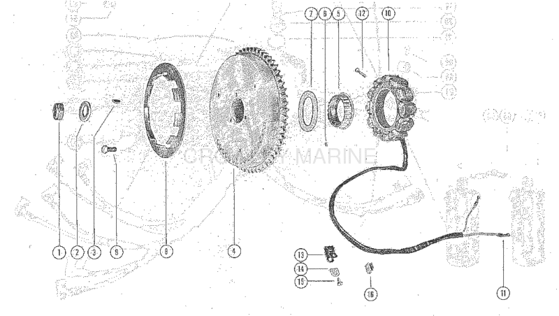 Flywheel Assembly And Stator image