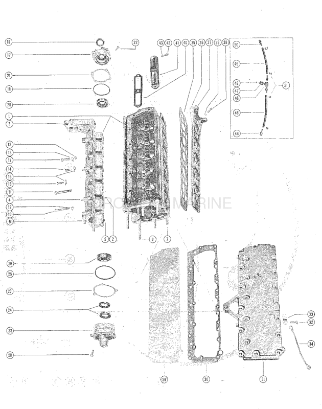 Cylinder Block And Crankcase Assembly image