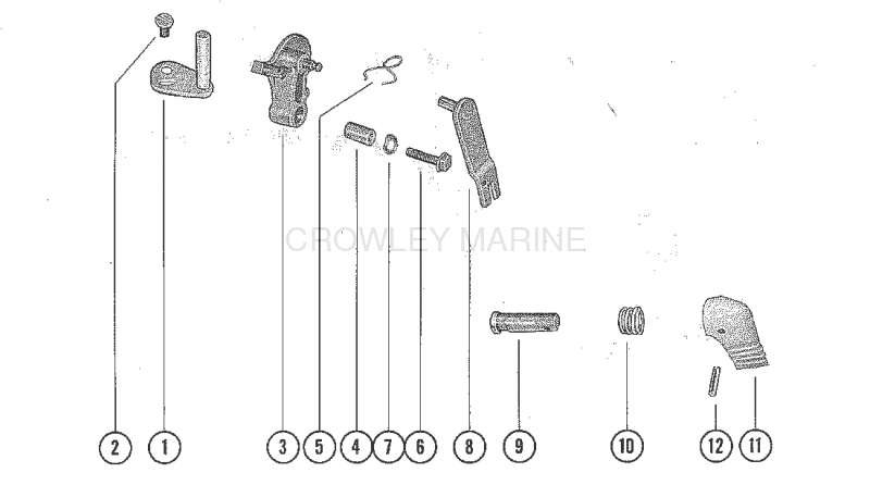 Carburetor Choke Linkage ( Serial No. 1526209 And Above) image