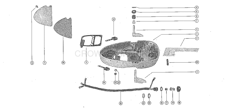 Bottom Cowl Assembly image