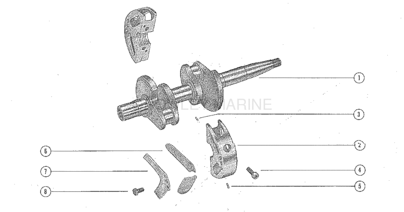 Crankshaft And Main Bearing Assembly image