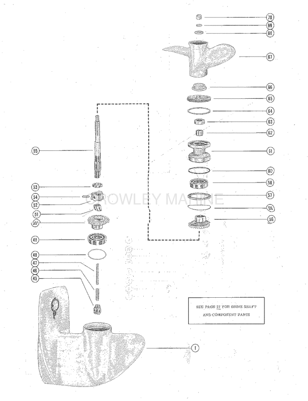 Gear Housing Assembly Complete image