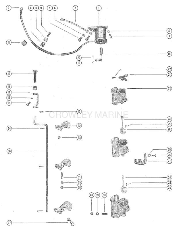 Carburetor Linkage And Choke Solenoid image