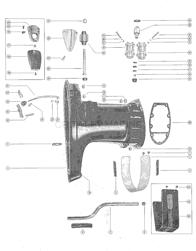 Drive Shaft Housing Assembly image