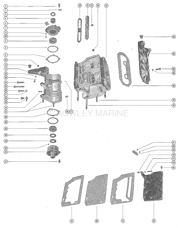 Cylinder Block And Crankcase Assembly image