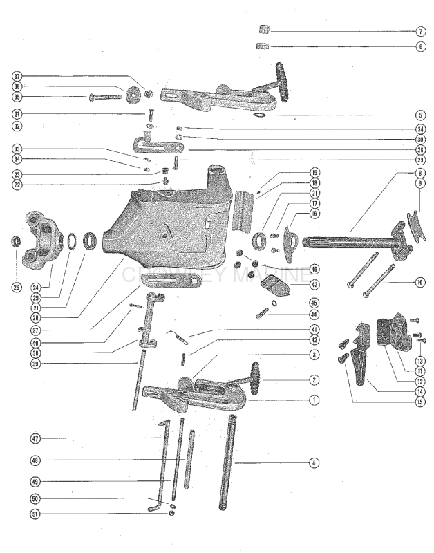 Clamp And Swivel Bracket Assembly image