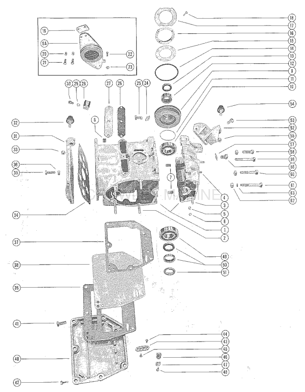 Cylinder Block And Crankcase Assembly image