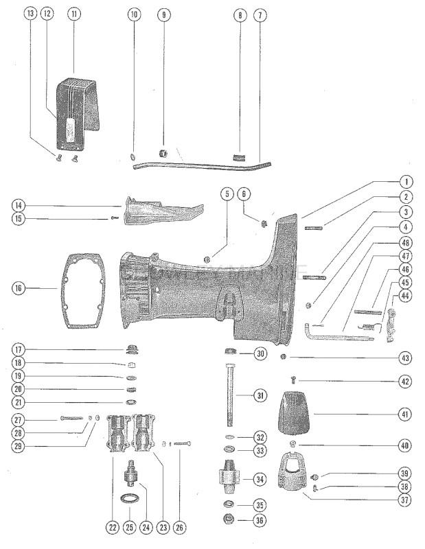 Drive Shaft Housing Assembly image