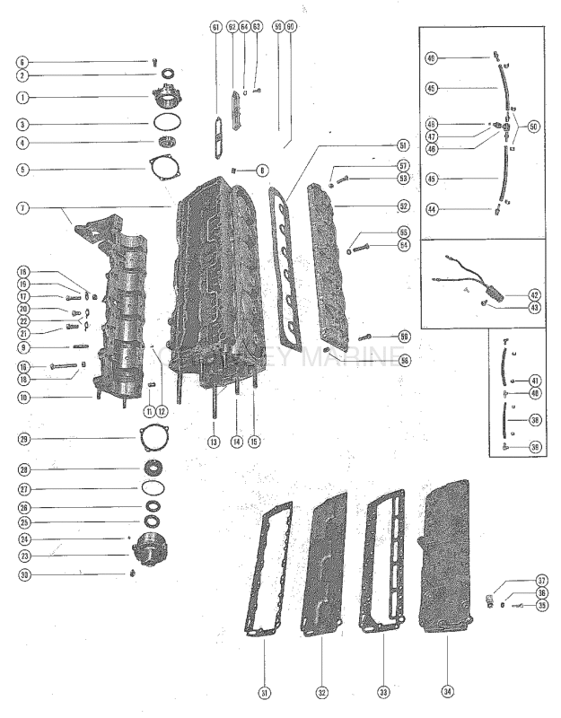 Cylinder Block And Crankcase Assembly image