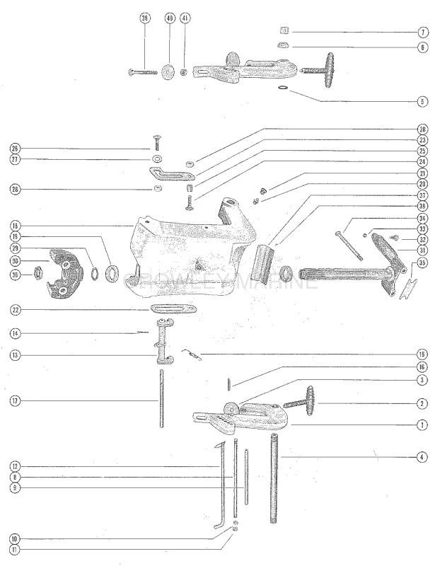 Clamp And Swivel Bracket Assembly image