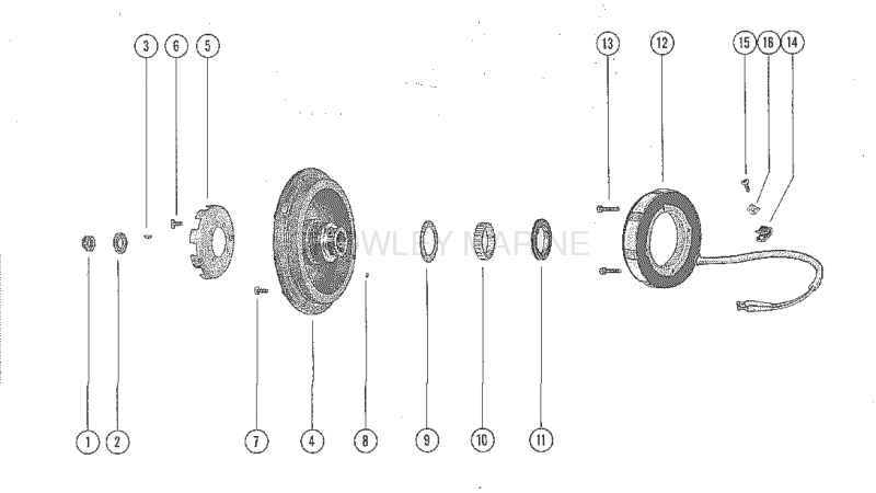 Flywheel Assembly And Stator image