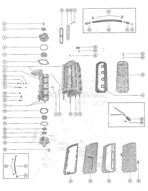 Cylinder Block And Crankcase Assembly image