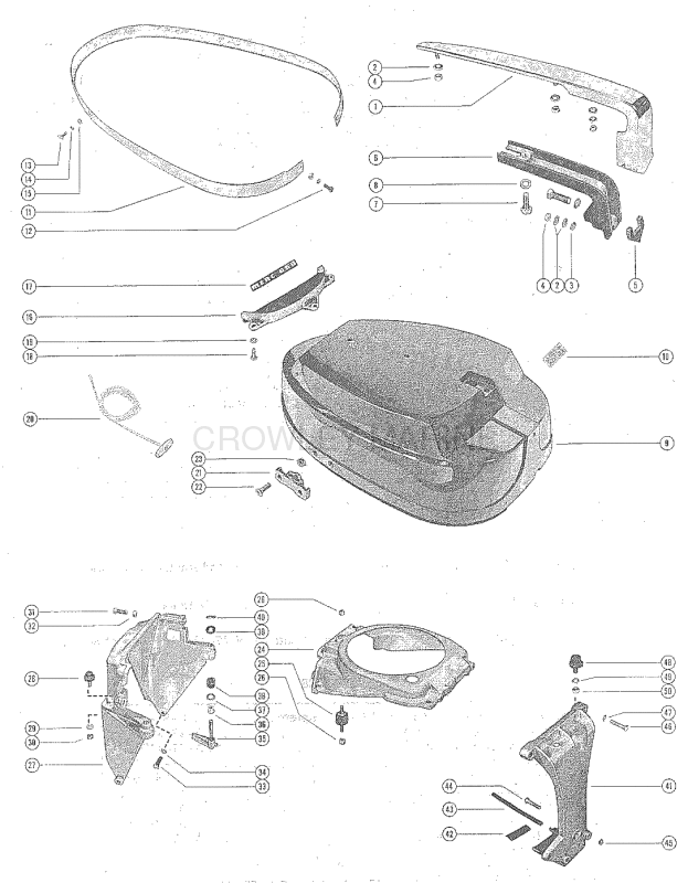 Top Cowl And Support Brackets image