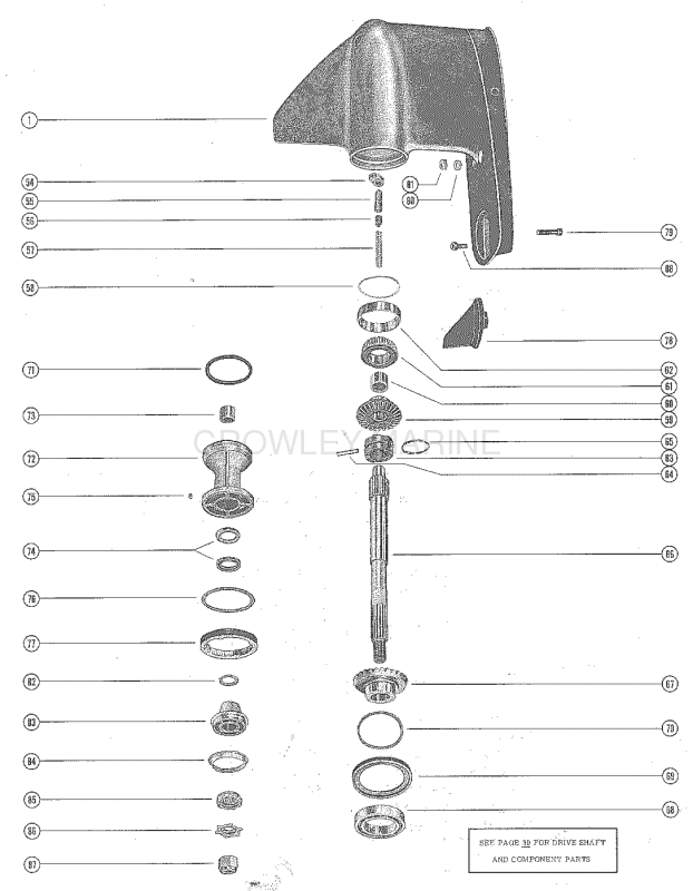 Gear Housing Assembly Complete image