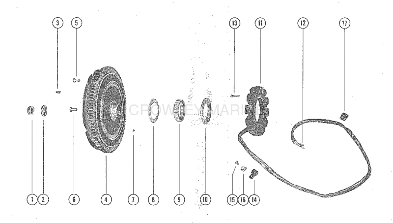 Flywheel Assembly And Stator image