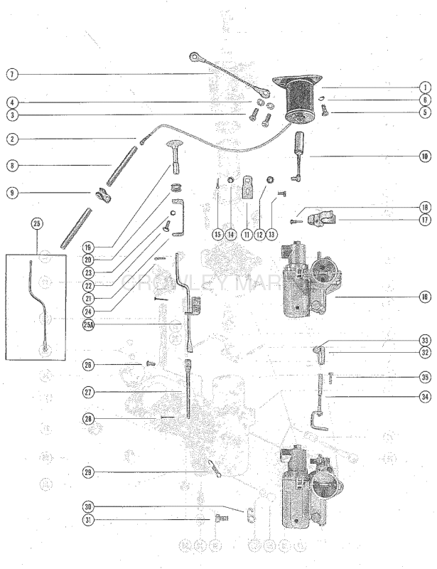 Caburetor Linkage And Choke Solenoid image