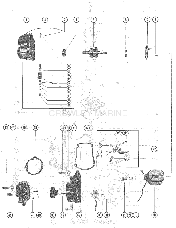 Magneto Assembly (Internal Parts) image