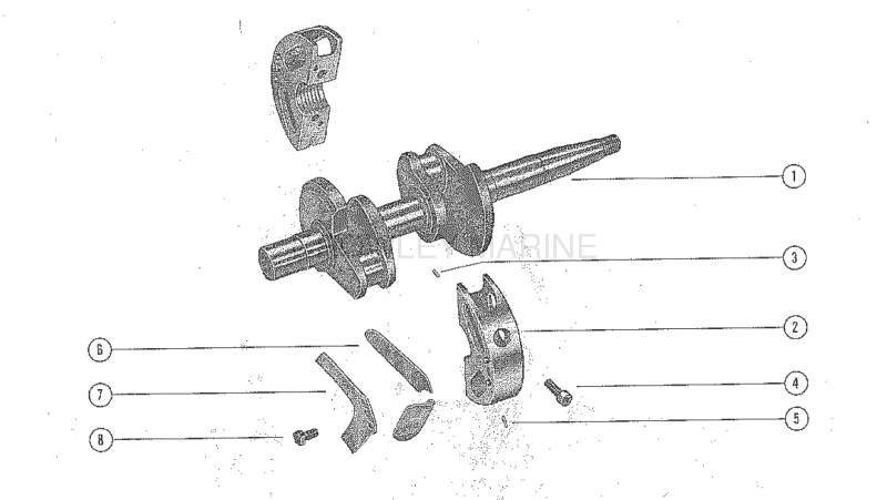 Crankshaft And Main Bearing Assembly image