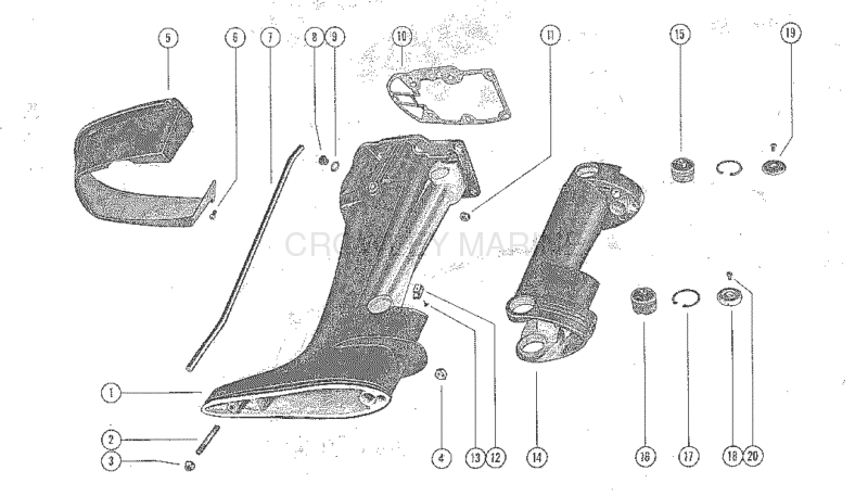 Drive Shaft Housing Assembly image