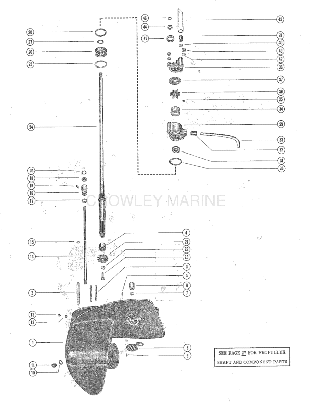 Gear Housing Assembly Complete(Cont) image