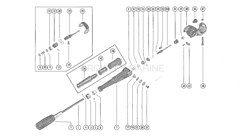 Steering Handle Assembly image