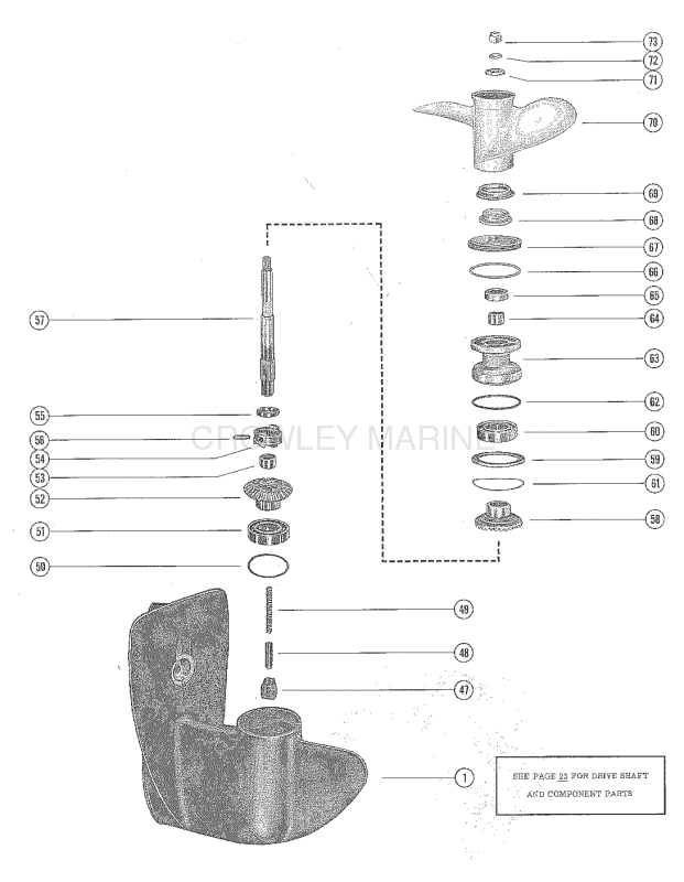 Gear Housing Assembly Complete image