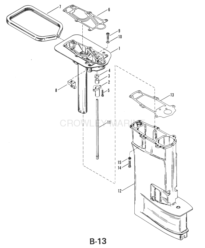 Drive Shaft Housing Assembly image