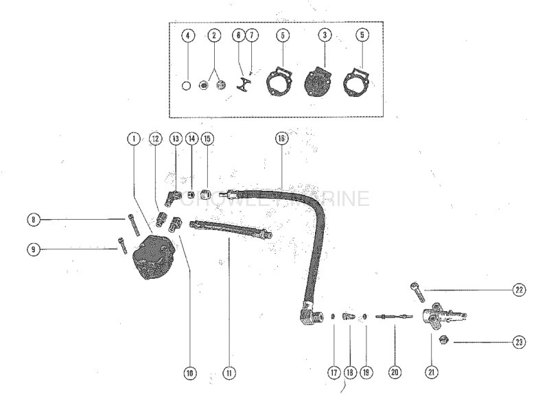 Fuel Pump And Fuel Line Assembly image