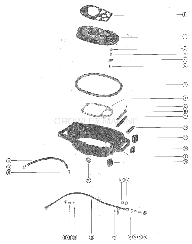 Bottom Cowl Assembly image