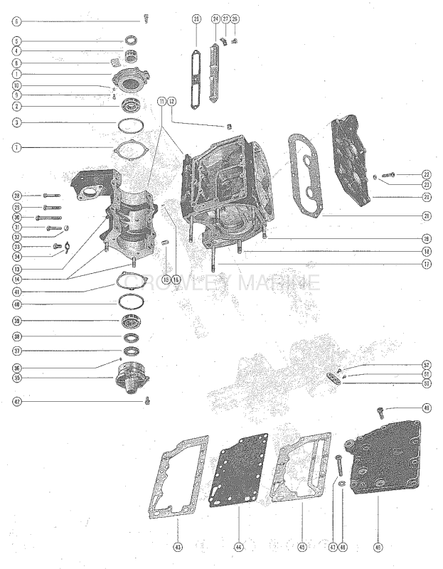 Cylinder Block And Crankcase Assembly image