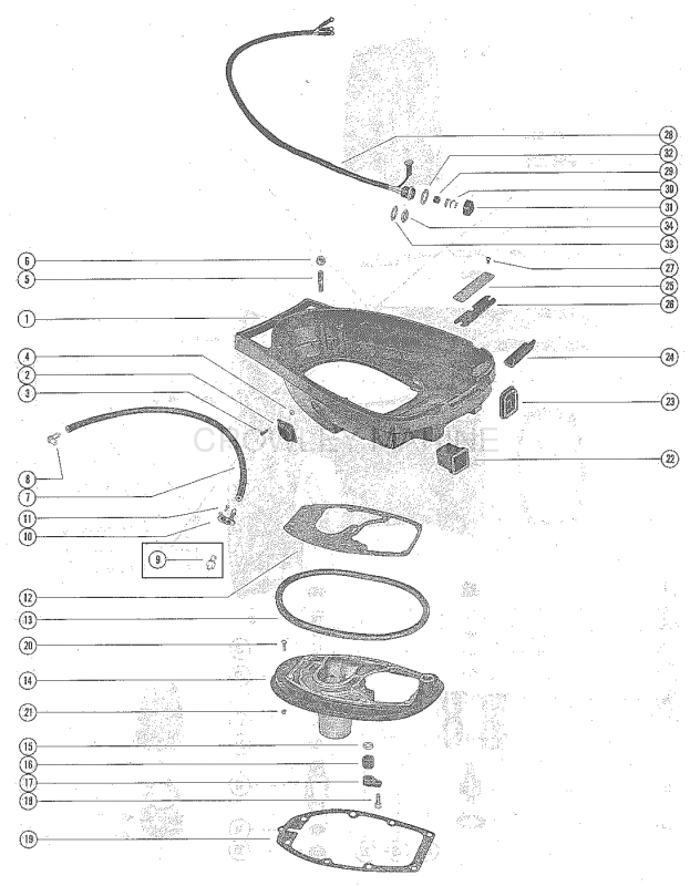 Bottom Cowl And Exhaust Plate Assembly image