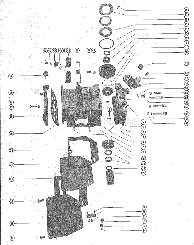 Cylinder Block And Crankcase Assembly image