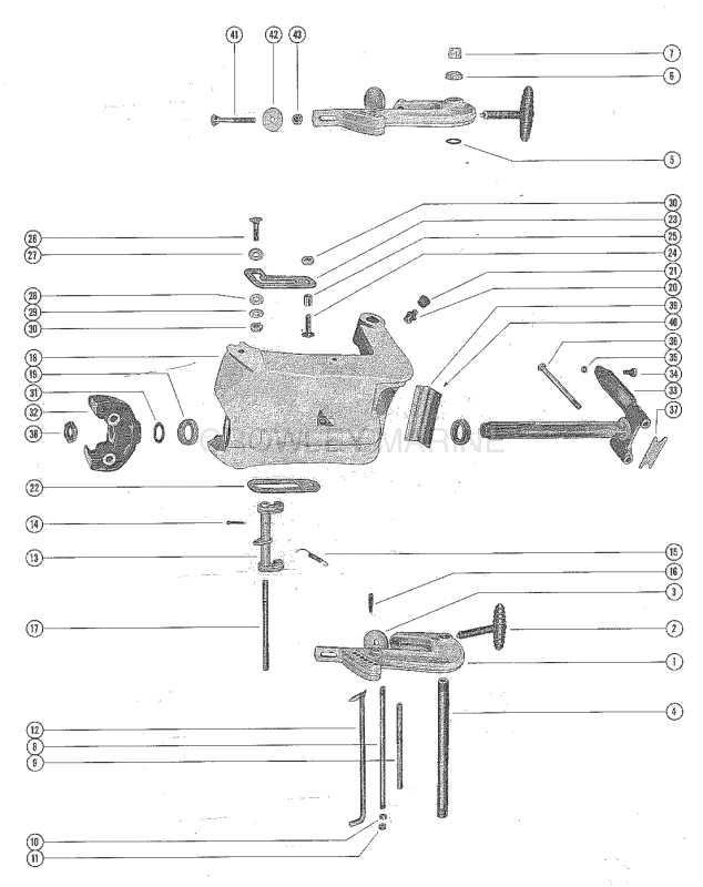 Clamp And Swivel Bracket Assembly image