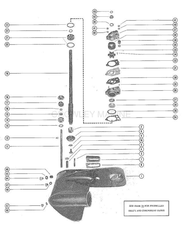 Gear Housing Assembly Complete (Page 1) image