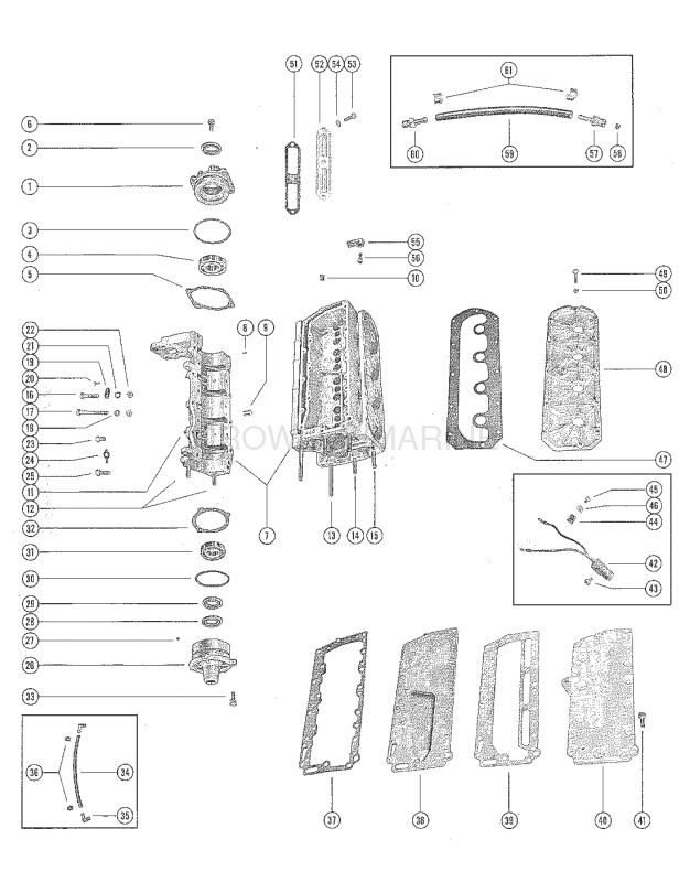 Cylinder Block And Crankcase Assembly image