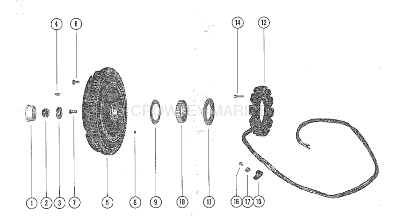 Flywheel Assembly And Stator image