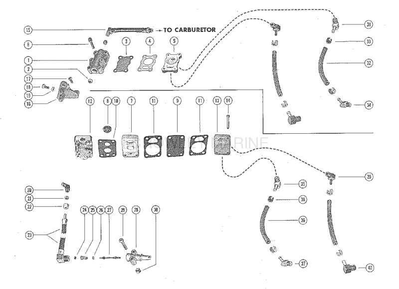 Fuel Pump And Fuel Line Assembly image